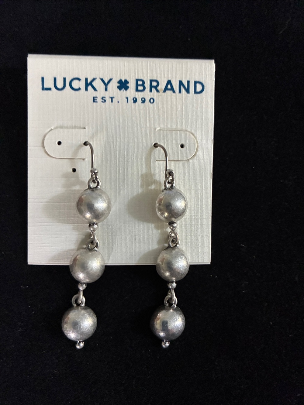 Lucky Brand silver earrings